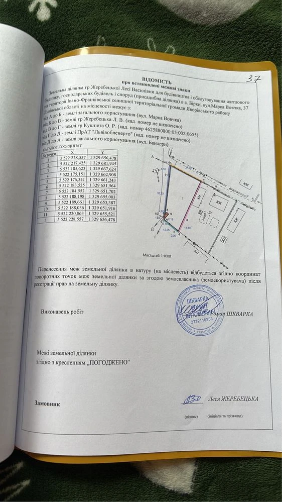 Прдам ділянку на Бірках  в гарному місці 10 сотих