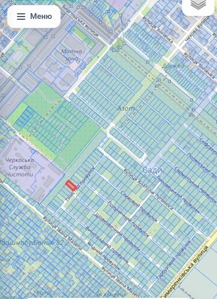 Продам земельну ділянку 10 соток м.Черкаси
