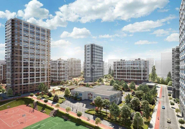 Продаж 1-кімн. кв, 44. 3м², 16/16 пов, ЖК Варшавський 2, Киї