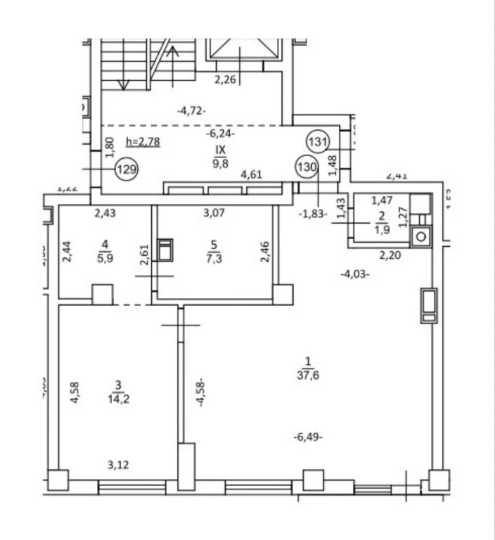 park residence Євро двушка на продаж незакінчена