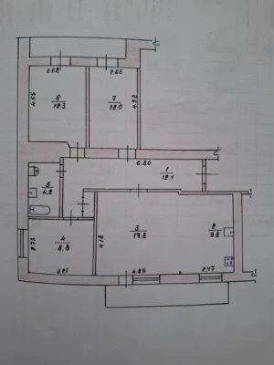 Продаж 3 кімнатної квартири