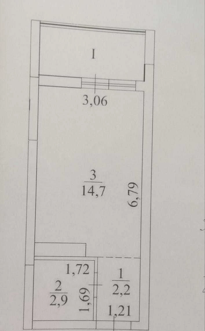 Продам квартиру ЖК "Акварель 3"