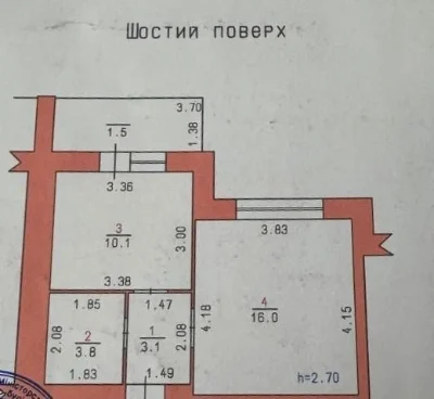 Продаж квартири поруч з пляжем у Хмельницькому