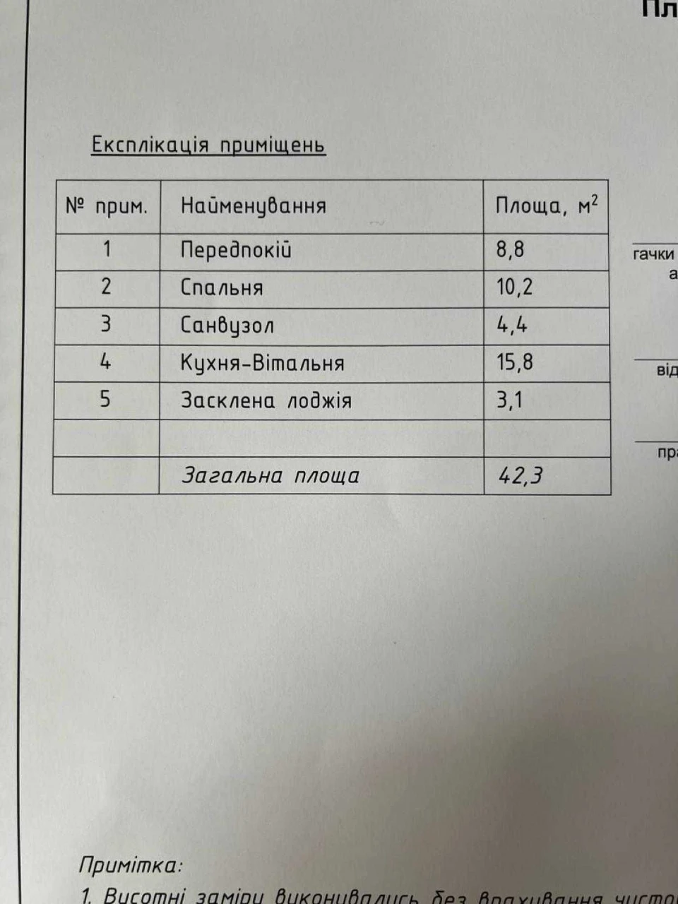 Нова 1кім., квартира/ ЖК "Respublika"/ Площа 42м2/ Дизайнерс