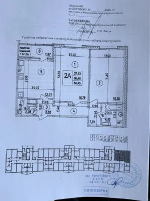 Двокімнатна квартира в новобудові. Параджанова 7. Квартира П