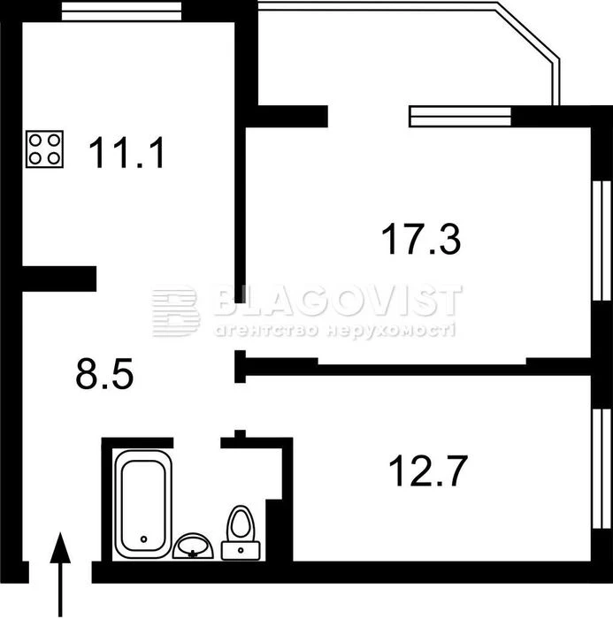 Лысогорский 20 Стильная 2к квартира 56м² с дизайнерским ремнем.