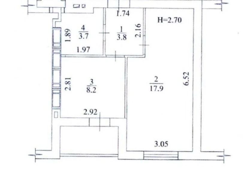 Residential Complex Hydropark! 1-room apartment, New Year, New Home!