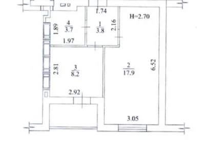 Residential Complex Hydropark! 1-room apartment, New Year, New Home!