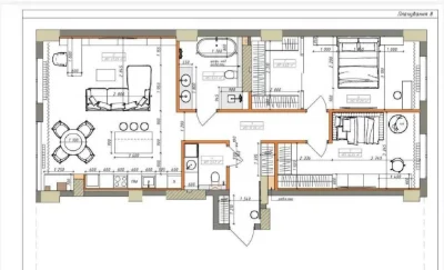 Продам 3к квартирe в ЖК Женева ЦЕНТР, 96500$