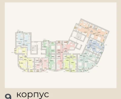 Продаж 2 к.квартира ЖК Княгинин 9 корпус