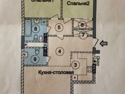 Квартира. Київ, Раїси Окіпної вул.