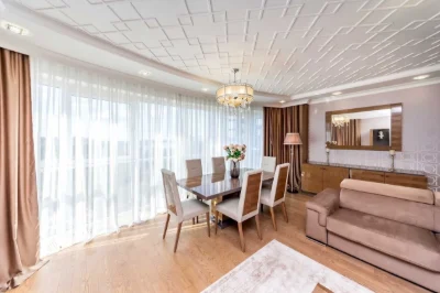 Розкішна видова квартира 124 м² з панорамою Дніпра в ЖК «Зар