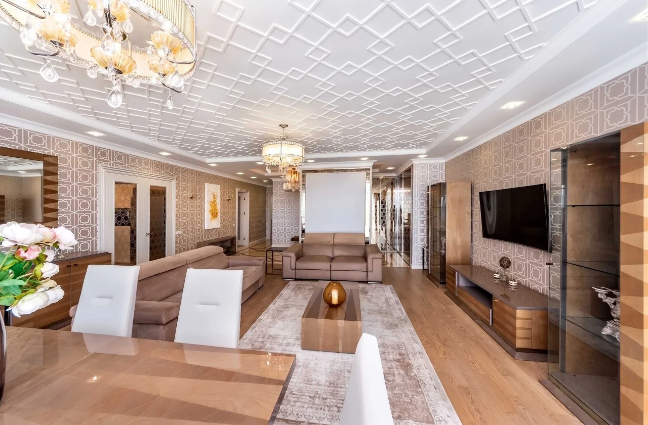 Розкішна видова квартира 124 м² з панорамою Дніпра в ЖК «Зар