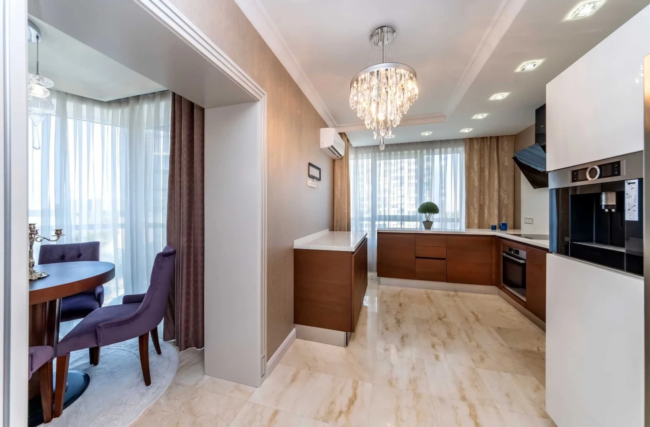 Розкішна видова квартира 124 м² з панорамою Дніпра в ЖК «Зар