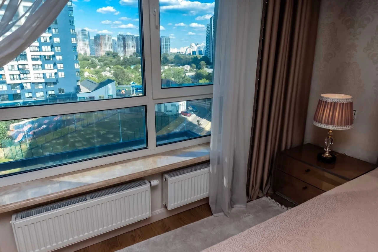Розкішна видова квартира 124 м² з панорамою Дніпра в ЖК «Зар