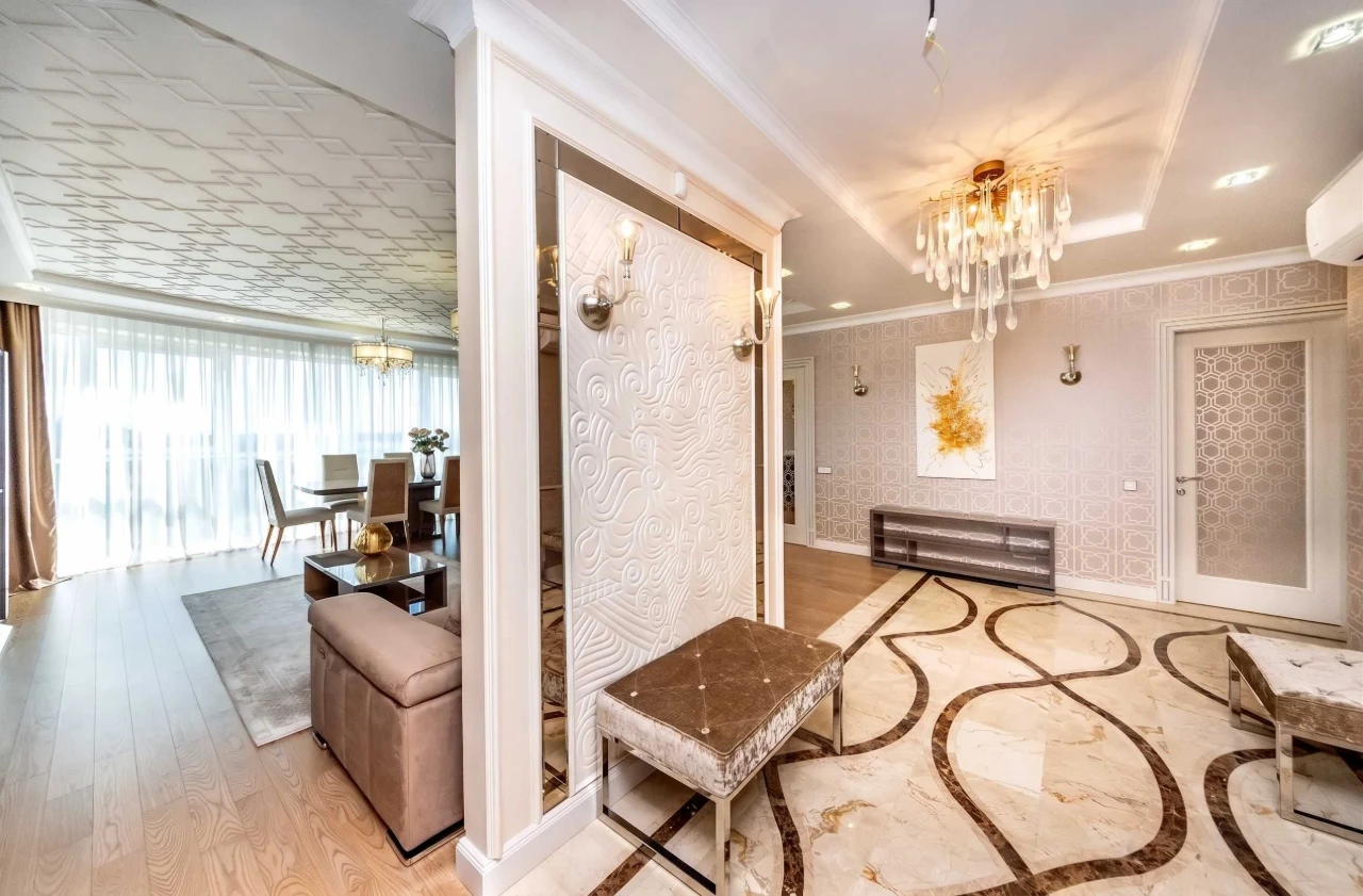 Розкішна видова квартира 124 м² з панорамою Дніпра в ЖК «Зар