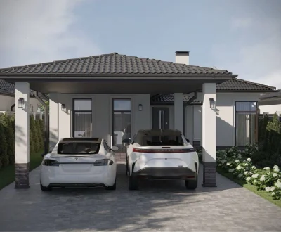 Продаж одноповерхового будинку 130 м²  | місце під басейн та