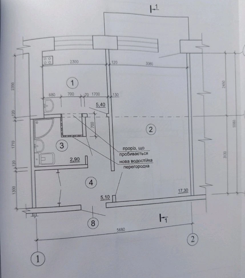 Продаж 1 кім р-н 19 школи