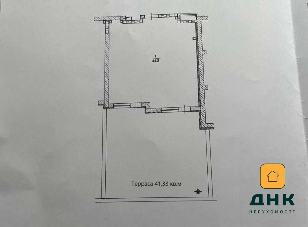‼️САМАЯ НИЗКАЯ ЦЕНА‼️1-комн квартира • ТЕРРАСА 35 м • 4 этаж