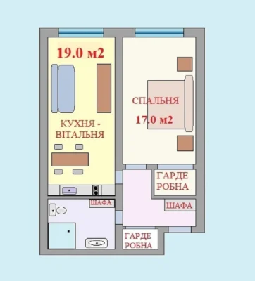 Оренда 1-кімнатної квартири 50 м², Євгена Сверстюка вул., 6Г