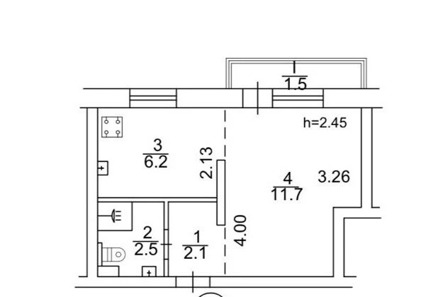 Продаж 1к квартири Воскресенка Микитенка 9