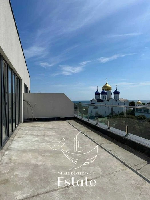 Единая квартира с террасой в ЖК Маринист.  Море 5 мин