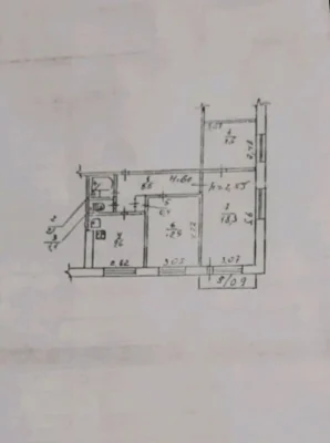 Продам 3к квартиру з автономним газовим опаленням/Новокодаць