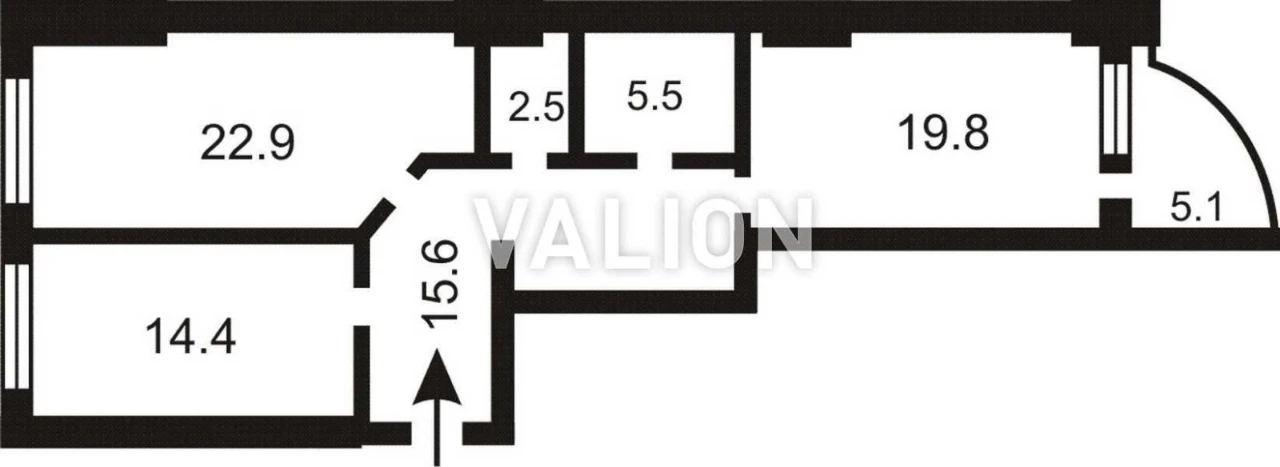 Продаж двокімнатної квартири 85,8 кв. м ЖК Podil Plaza & Res