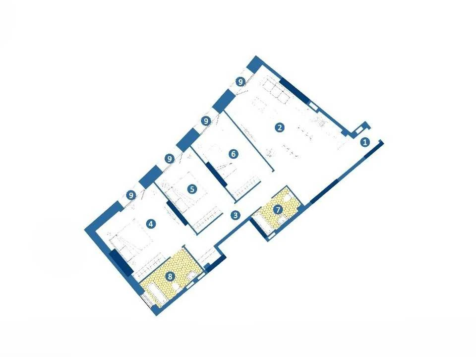 Apartment. Kyiv, Stepana Bandera Ave. (Moskovsky), (Building