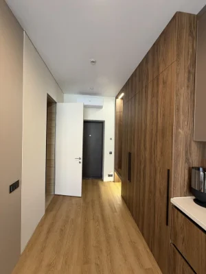 Sale of a studio apartment with renovation.