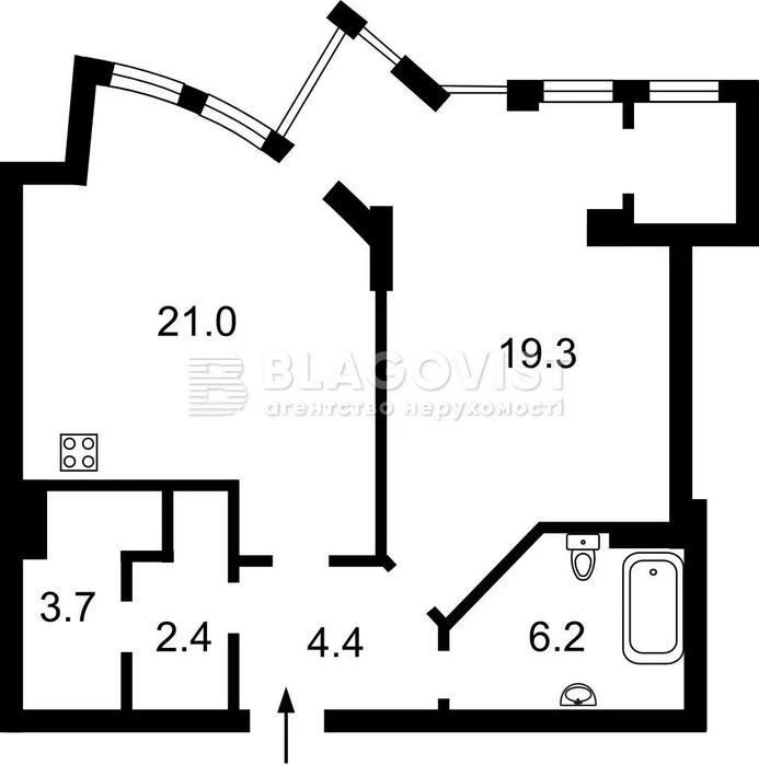 Apartment for sale Mikhnovskogo 14/16