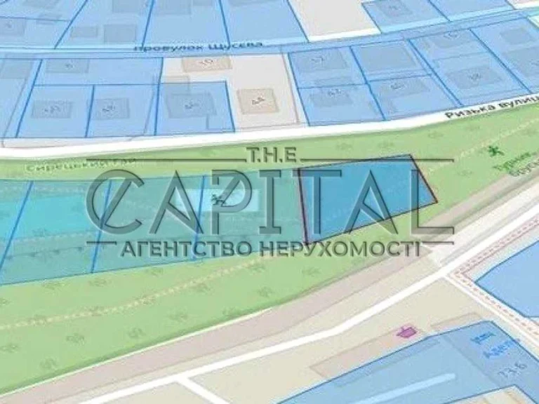 Ділянка. Київ, Ризька вул.