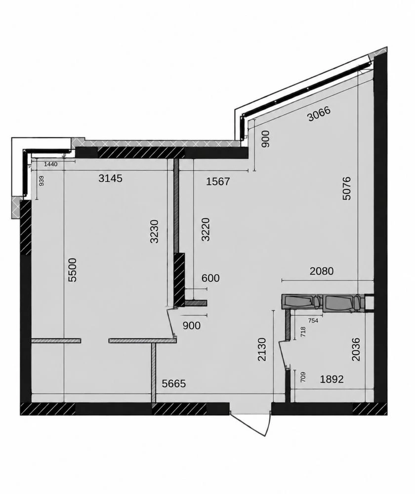 Продаж квартири 44,5 кв.м. LikoGrad PerfectTown (Лікоград Пе