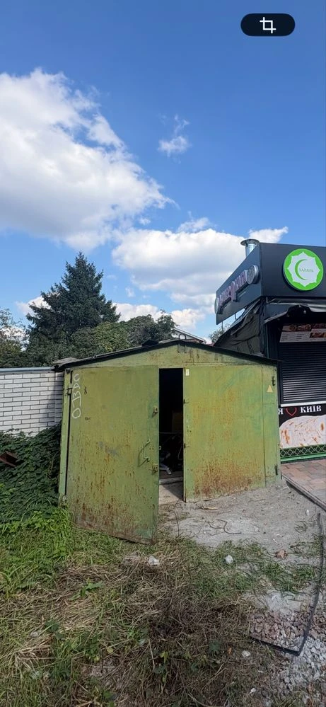 Гараж металевий на вивіз без місця
