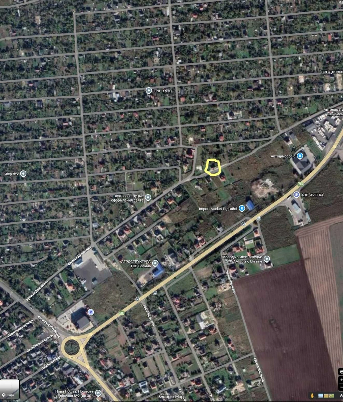 House with Garage 205 sq m, 8 acres, Lutsk, Dubenska Street
