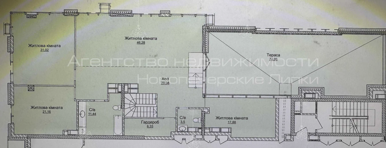 Penthouse 5 rooms, 346 sq.m. in complex "Novopecherski Lipky" - Andriy Verkholyad