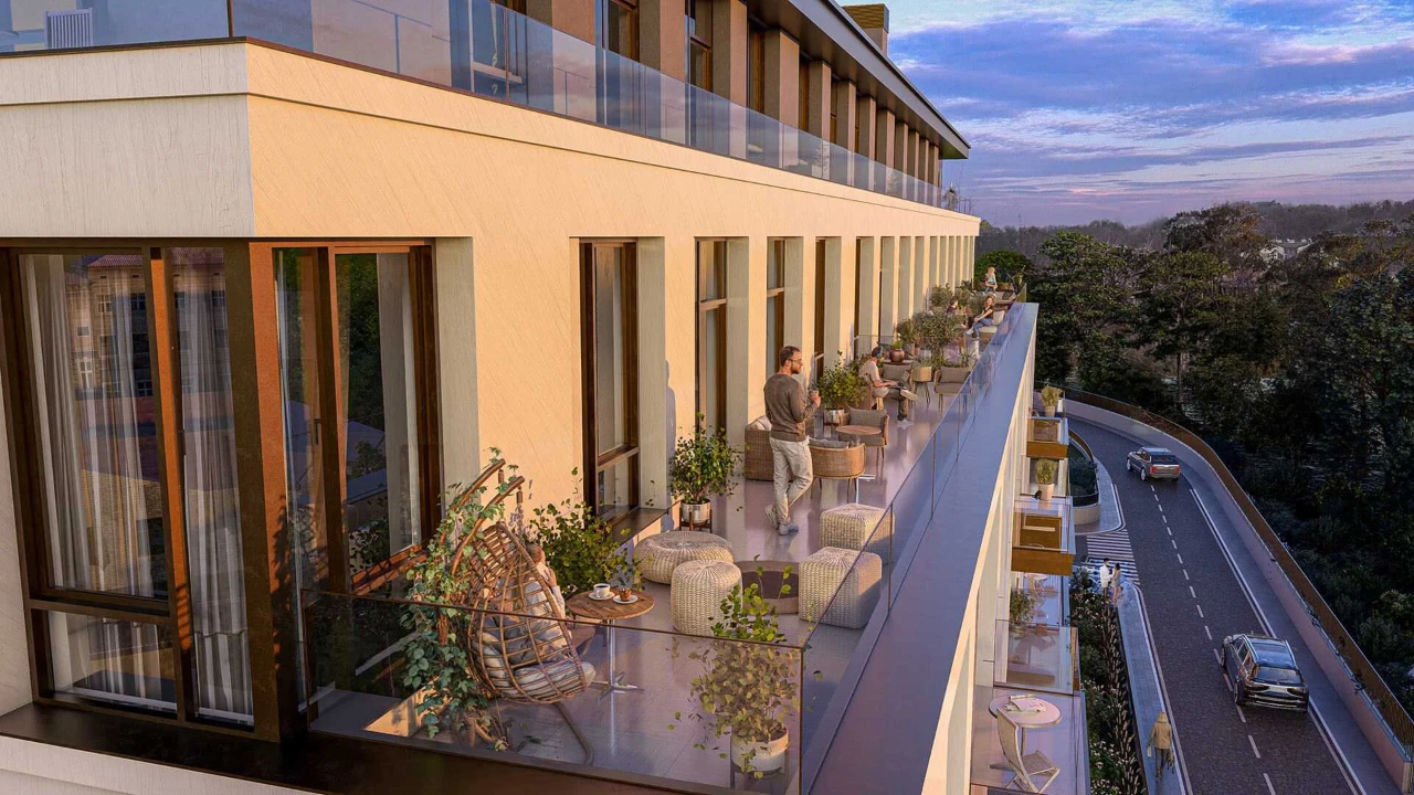 Sale of 3-room apartment in the residential complex Willa Karolina, Kolumba