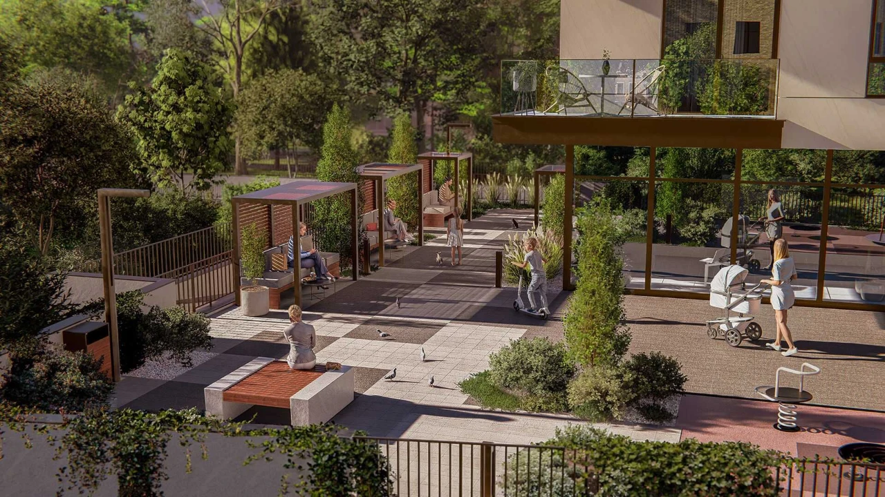 Sale of 3-room apartment in the residential complex Willa Karolina, Kolumba