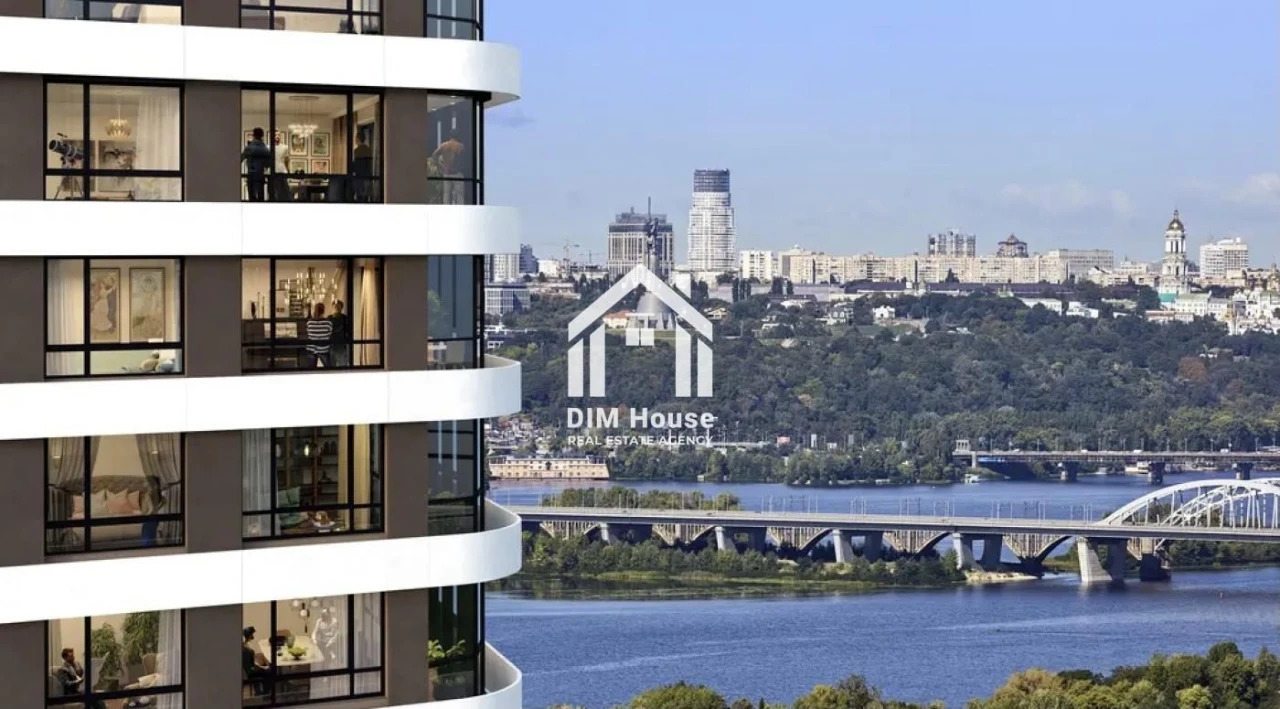Вид на Дніпро, Лавру! 1к 49,78 м², ЖК Great,м.Осокорки
