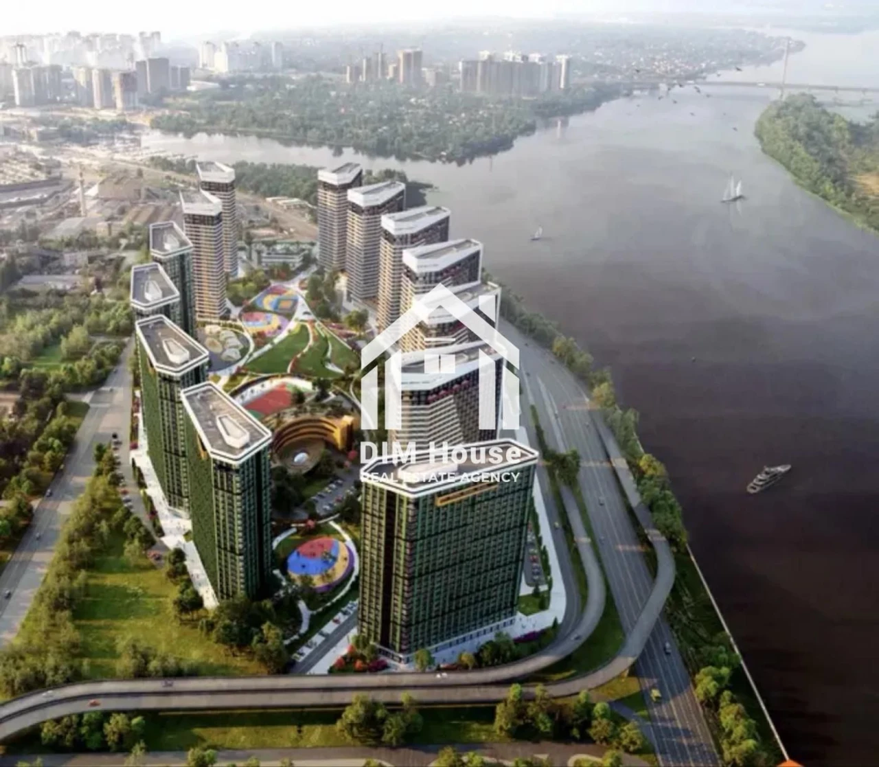 Вид на Дніпро, Лавру! 1к 49,78 м², ЖК Great,м.Осокорки