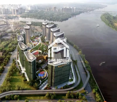 Вид на Дніпро, Лавру! 1к 49,78 м², ЖК Great,м.Осокорки