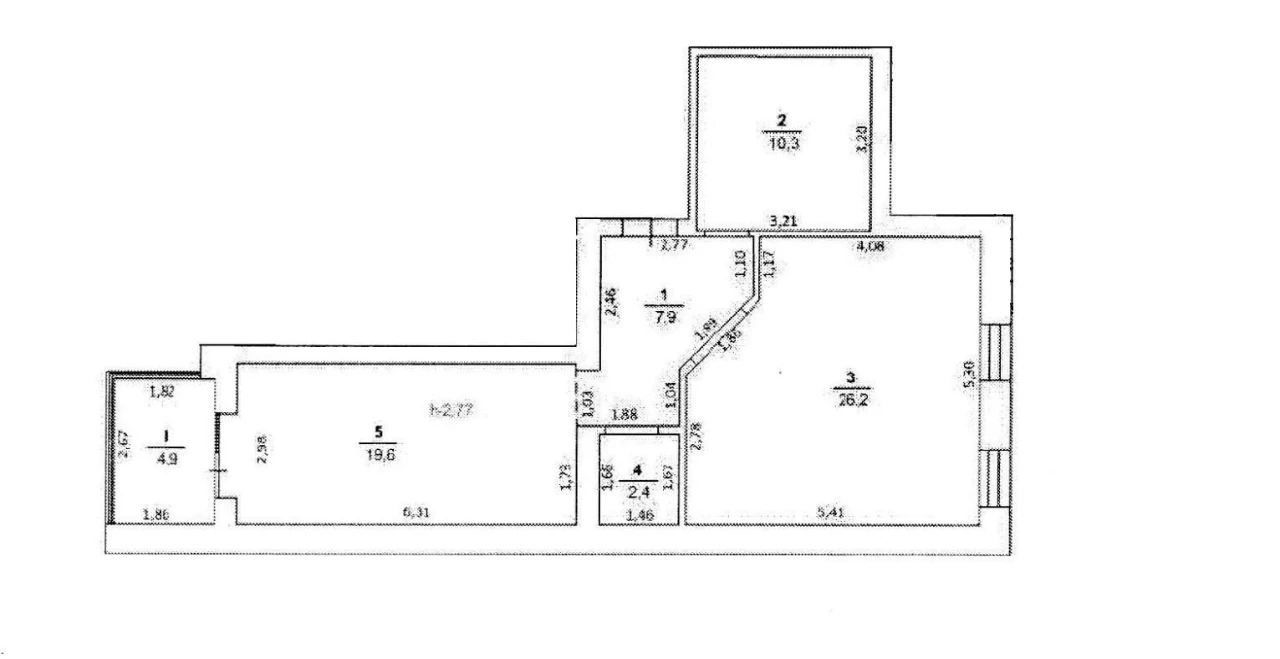 Продаж 2-кімн.квартири, 72 кв.м, новобудова, цегла, ОССБ