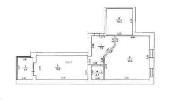 Продаж 2-кімн.квартири, 72 кв.м, новобудова, цегла, ОССБ