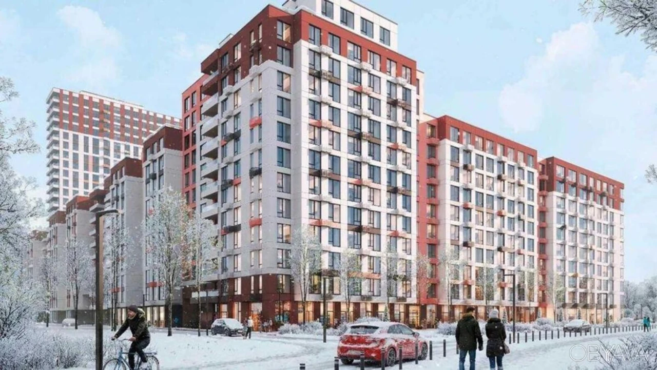 1-комнатная квартира, 41,88 кв.м