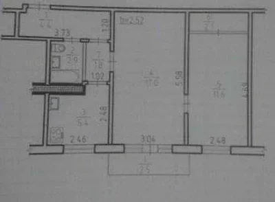 Продажа 2-комнатной квартиры в районе Химмистечко, рядом со 26 школой | $ 17 600