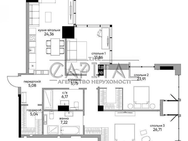 Apartment 3k AUTONOMOUS RC A136 Highlight Tower Antonovicha me