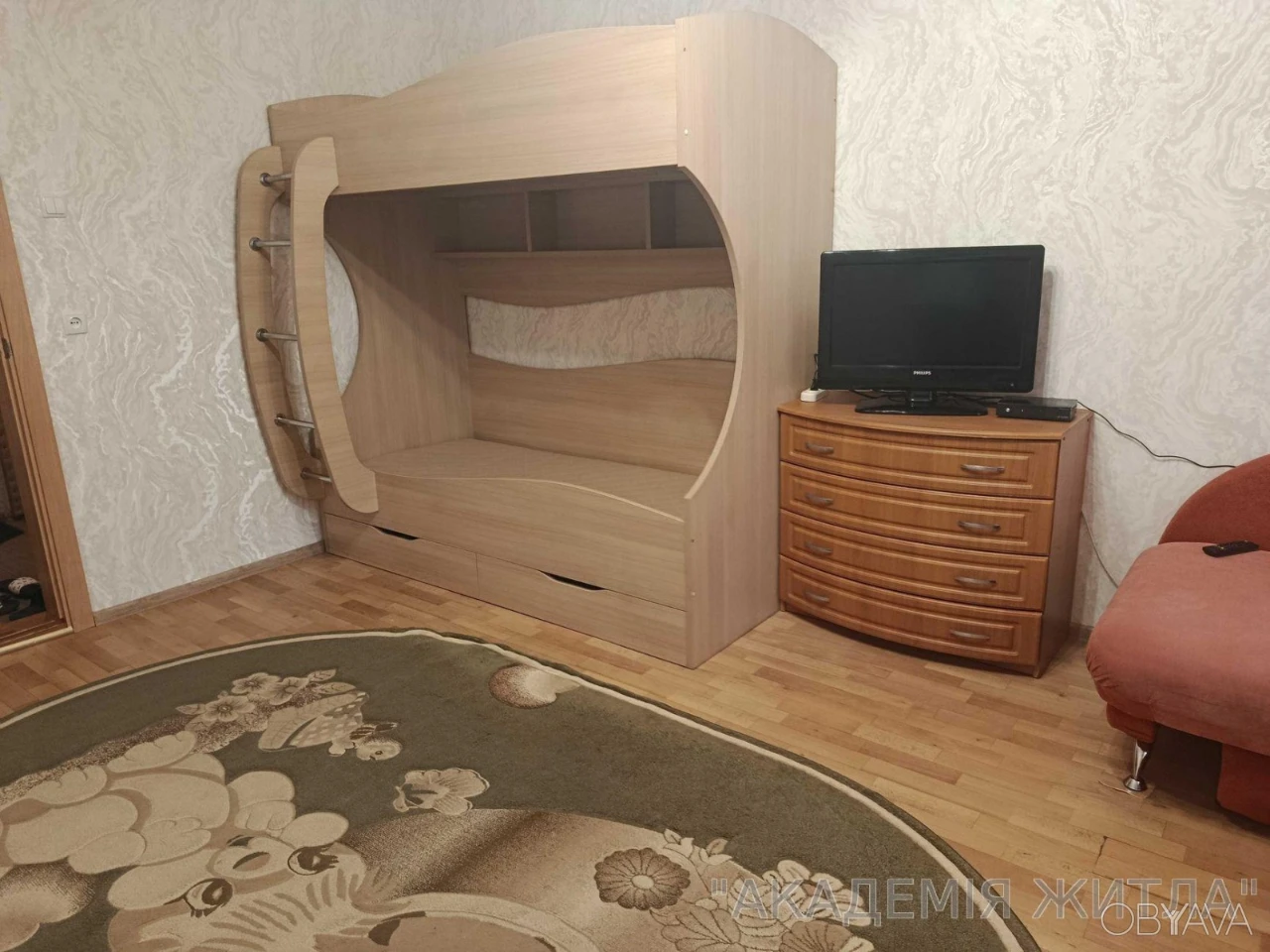 One-bedroom apartment, 43 sq.m.