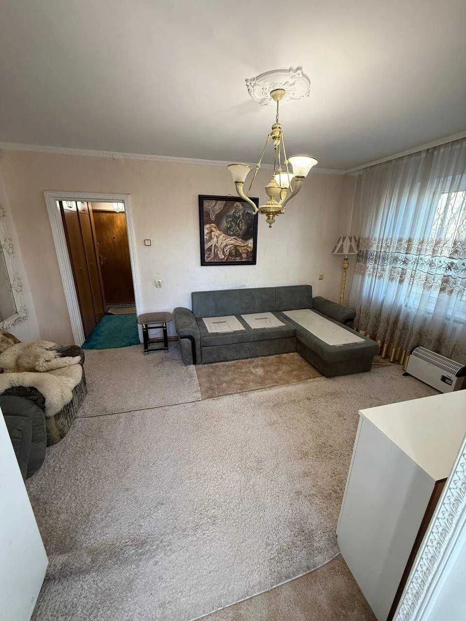 1-room apartment, Lvivske shosse 43, panel building (insulated)