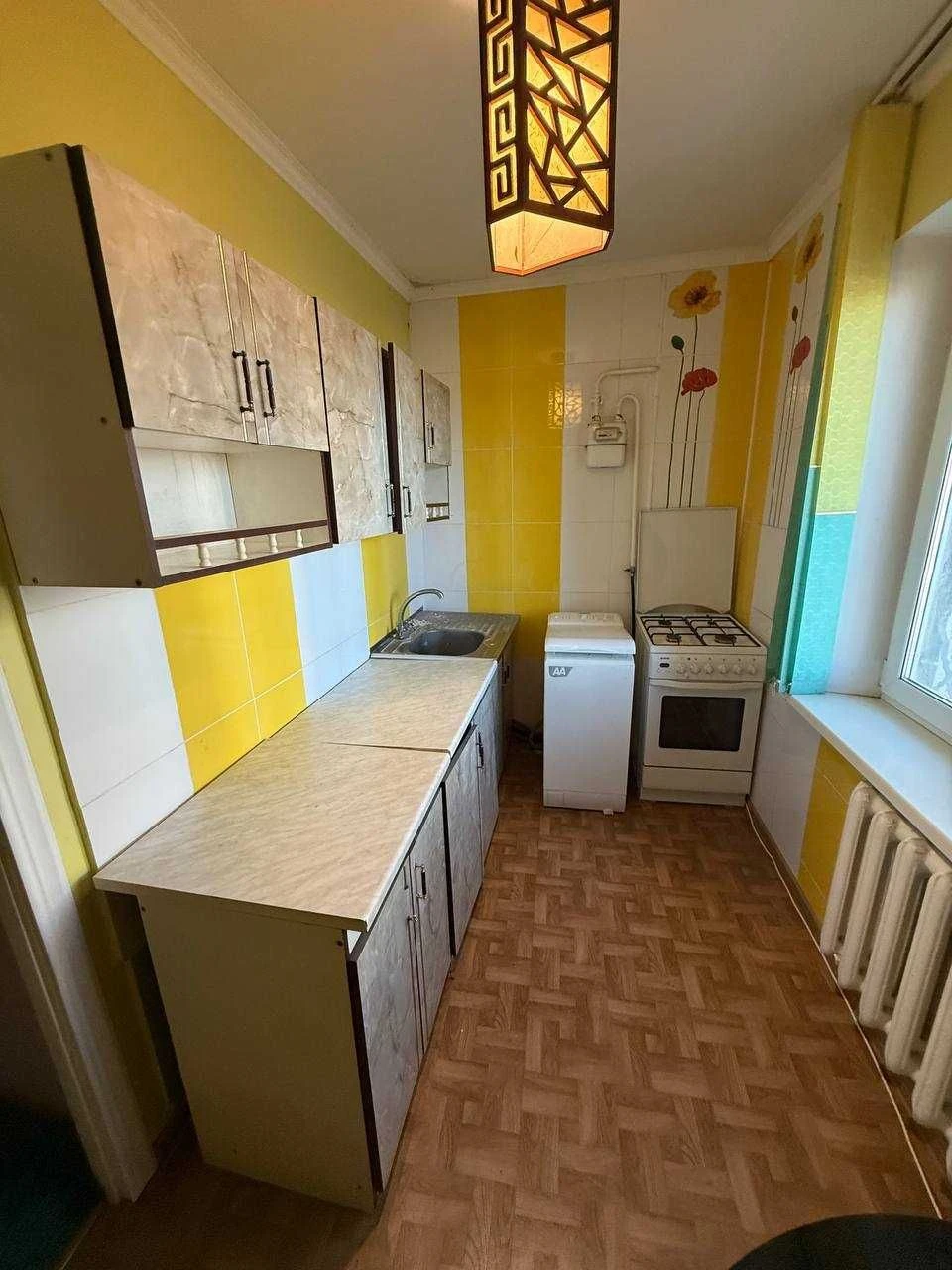 1-room apartment, Lvivske shosse 43, panel building (insulated)