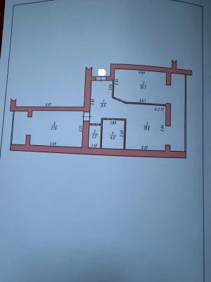 Sale of a 2-bedroom apartment in the Priozernoye residential complex (Exhibition)
